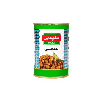 کنسرو عدسی 420 گرم دلپذیر